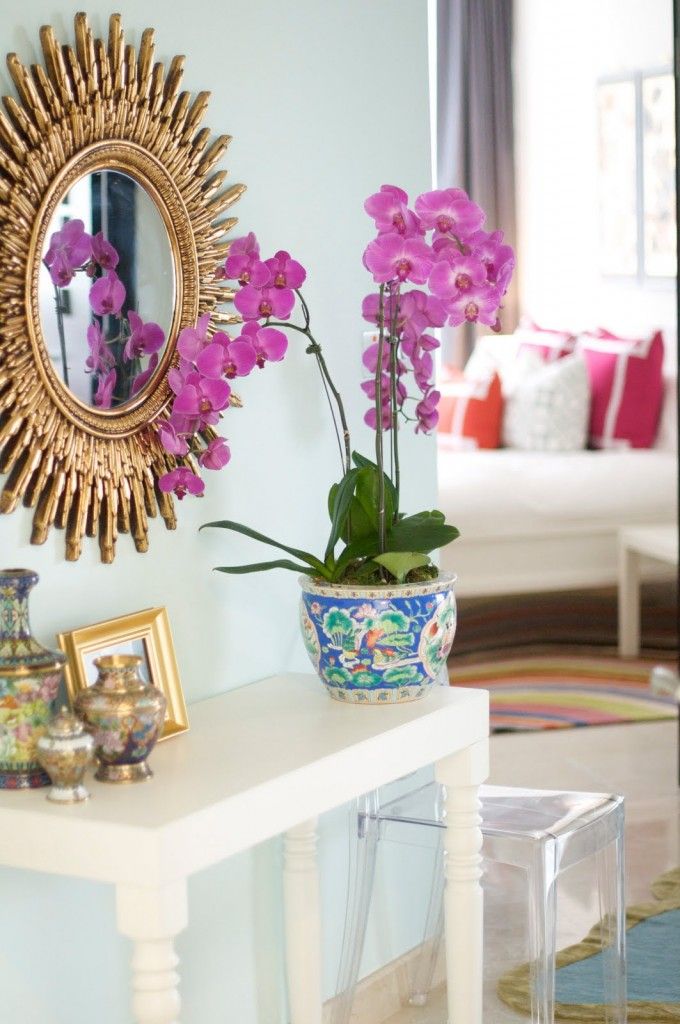 orquidea radiante, el color de moda en decoración para este 2014